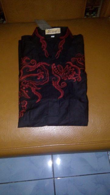 Rama Abang Kemeja Batik Pria Lengan Pendek Reguler M L Xl Xxl