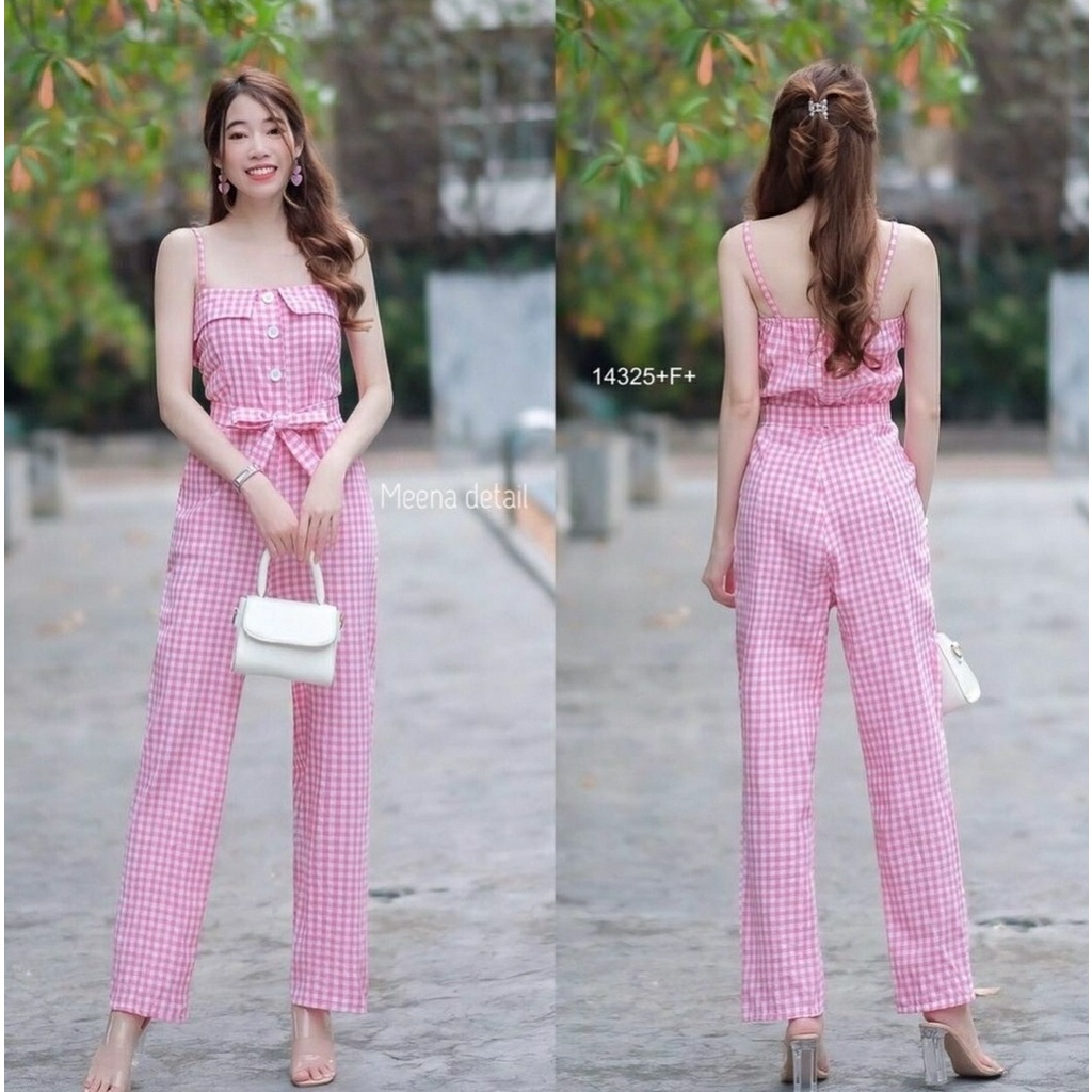 [HNFK] Js Amoka /Jumpsuit Wanita Kekinian / Jumpsuit / Baju Wanita / Overall Wanita / Jumpsuit Wanita Korean Style