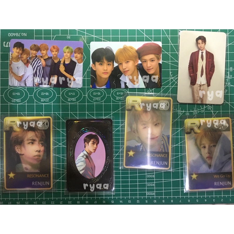YEARBOOK YB XIAOJUN PC STICKER RENJUN WE GO UP LENTICULAR PT 1 PT 2 YIZHIYU BACK TO SCHOOL B2s