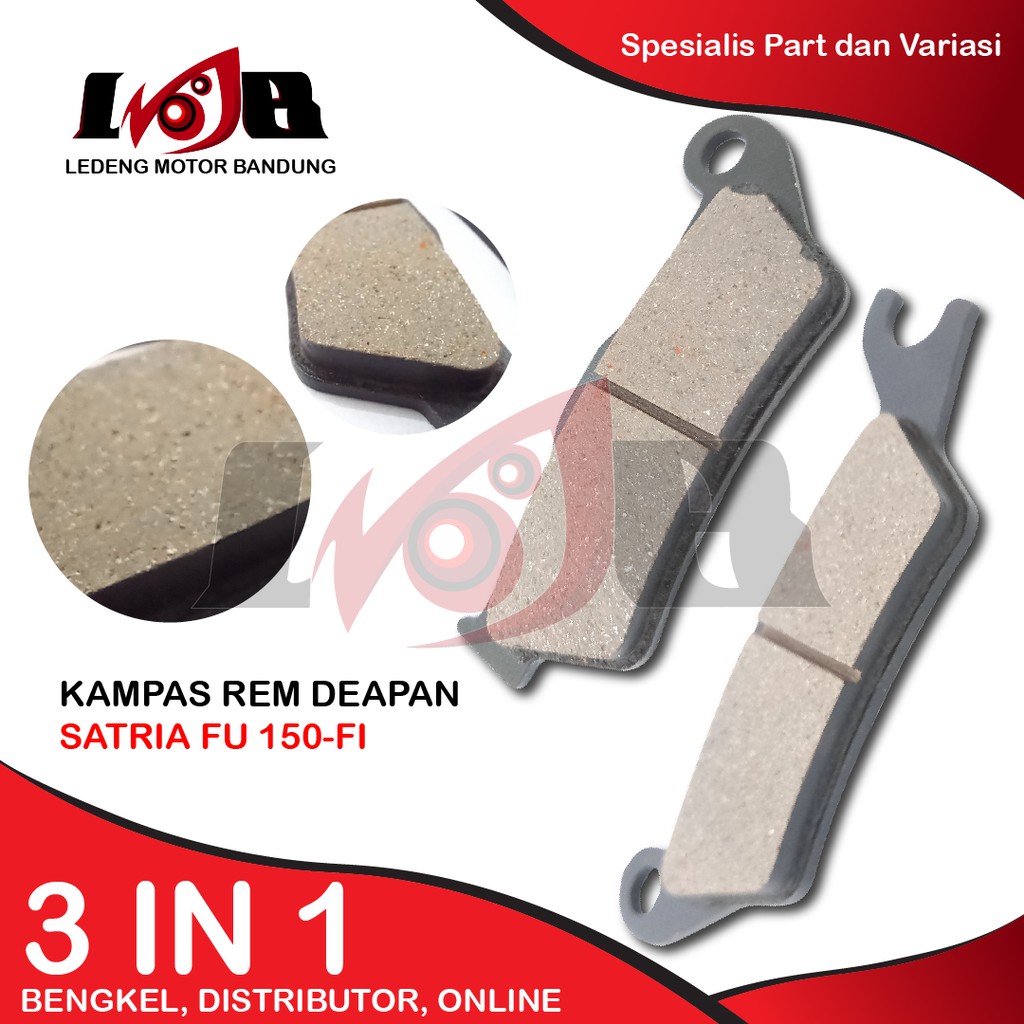 Murah Disc Pad FRONT FU Injeksi FI Kampas Rem Cakram DEPAN Satria F150 New