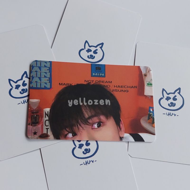 pc fansite hdol jaemin ver 1 nana ngintip (set 5pc)
