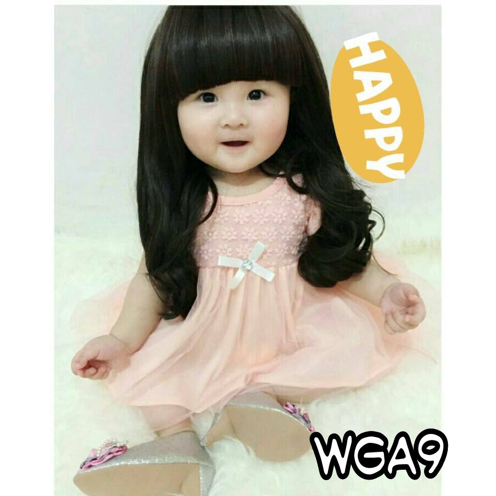 WIG ANAK PANJANG/WIG PESTA ANAK/WIG WGA9 MURAH DAN BERKUALITAS