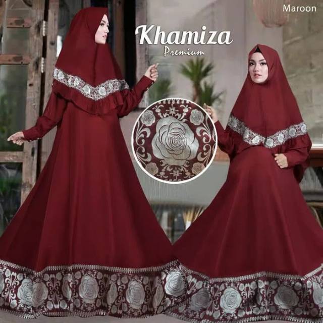 Baju Gamis Syari Khamida india