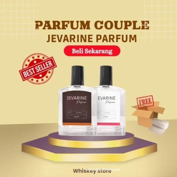 Parfum Pria Wanita Couple Tahan Lama Javarine Sahara Sakura Original Pengharum Tubuh Pasangan pria Wanita Wangi Couple Serasi