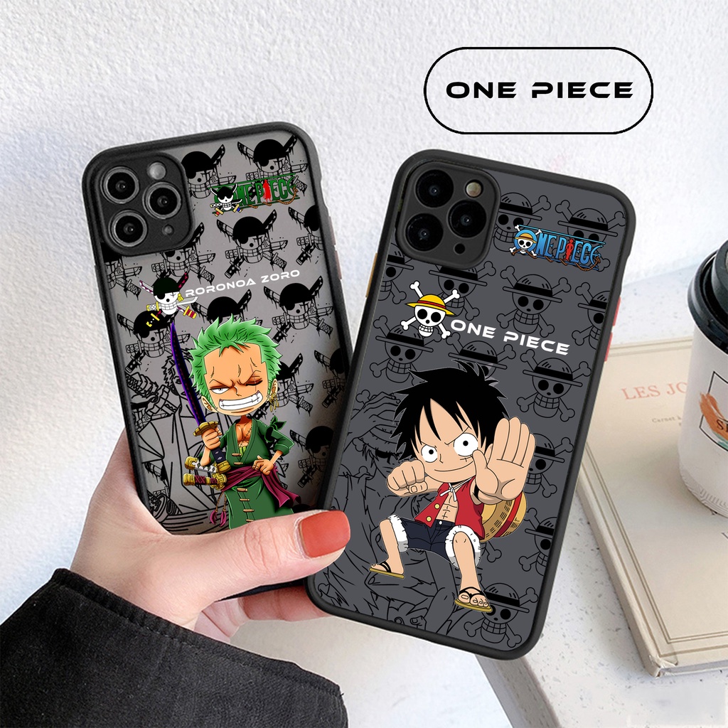Case Choice Motif Karakter Kartun One Piece VIVO V9 Y85 V11 V15 V20 V20SE V21 5G S1 PRO S1 Z1 PRO V2