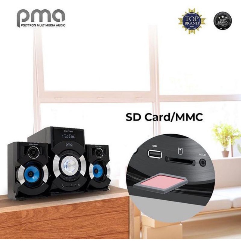TIPE BARU Polytron Speaker PMA 9507