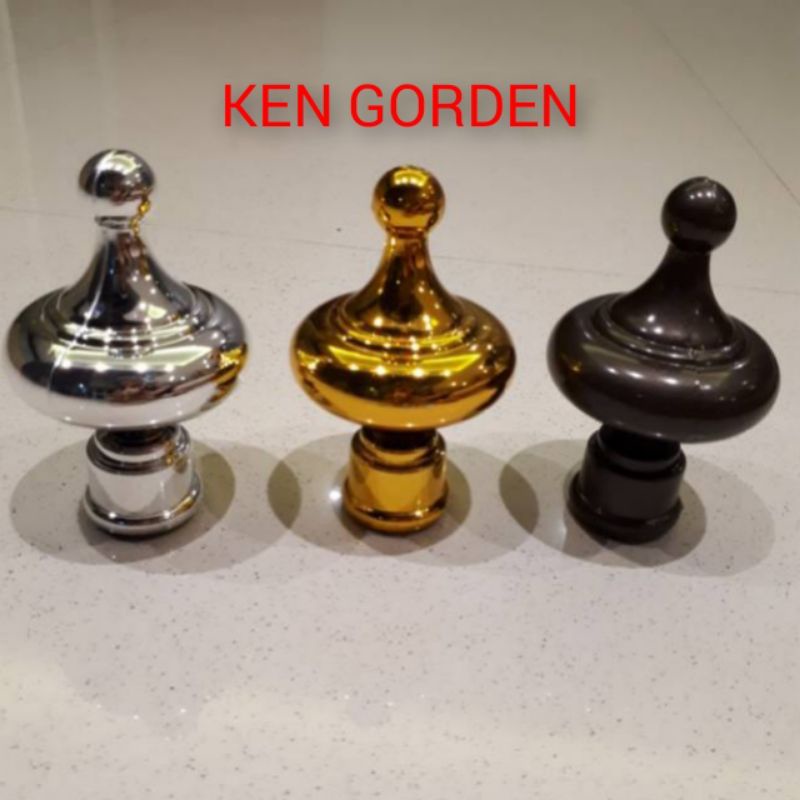 End cup minimalis gorden tutup gorden polos