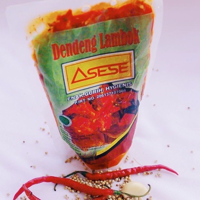 

Dendeng Balado Asese Khas Padang 250 gram