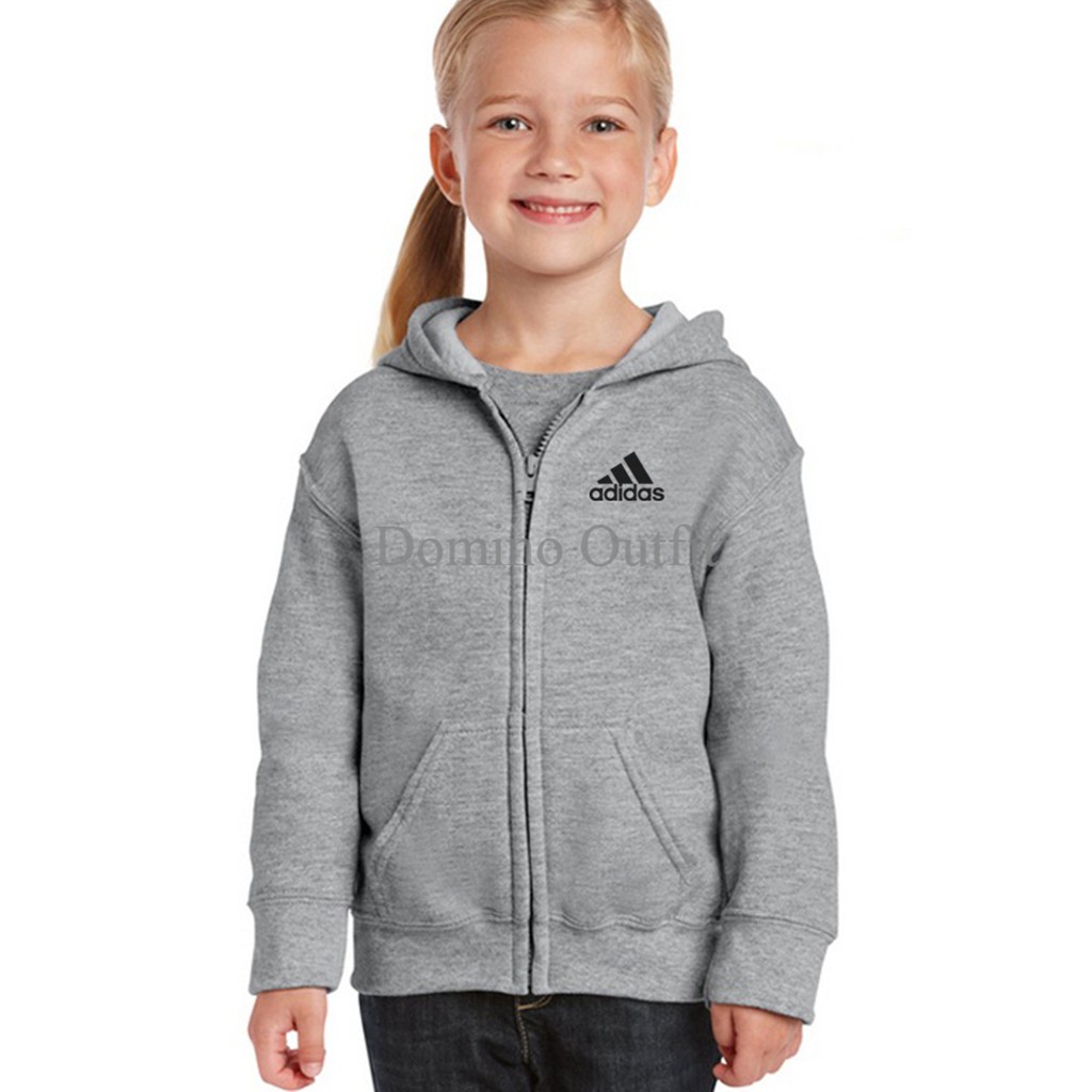 Zipper Hoodie Anak Adidas 1