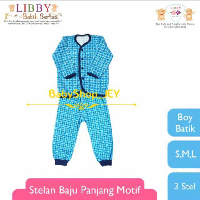 Libby Baby Panjang Batik Boy Uk. S M L