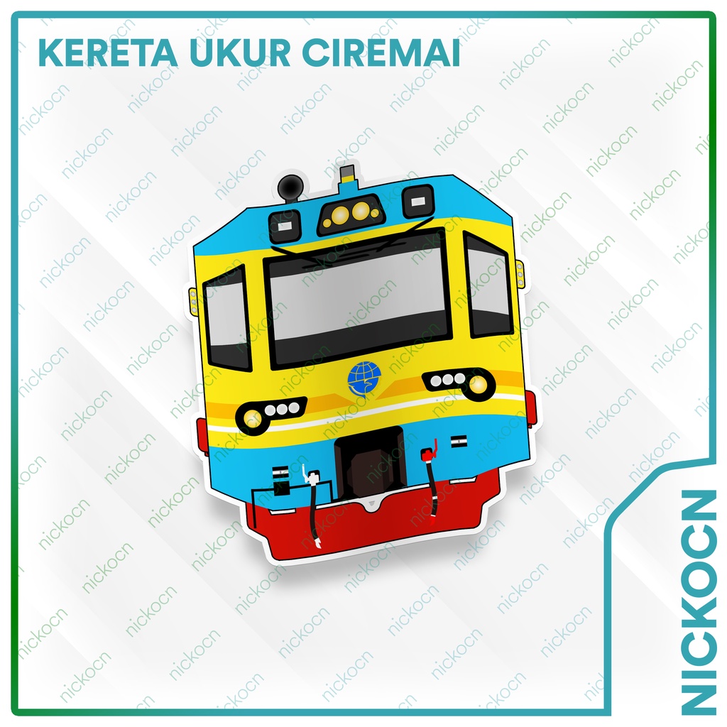 

Stiker Kereta Ukur Ciremai