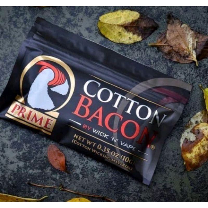 Cotton bacon Prime- vape cotton- kapas organik khusus vape