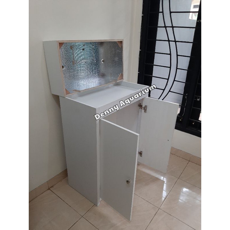 MEJA KABINET AQUARIUM UKURAN 60x30x80cm