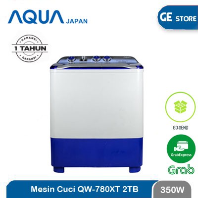 Aqua Mesin Cuci 2 Tabung 7 Kg Qw-781Xt
