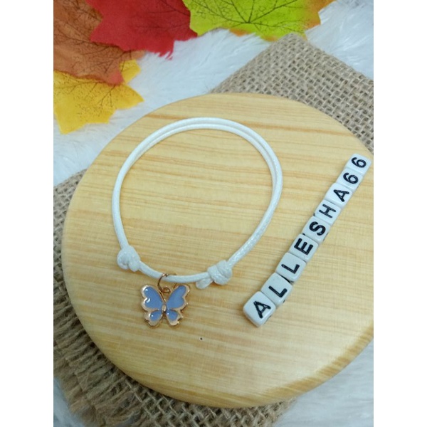 GELANG TALI BUTTERFLY