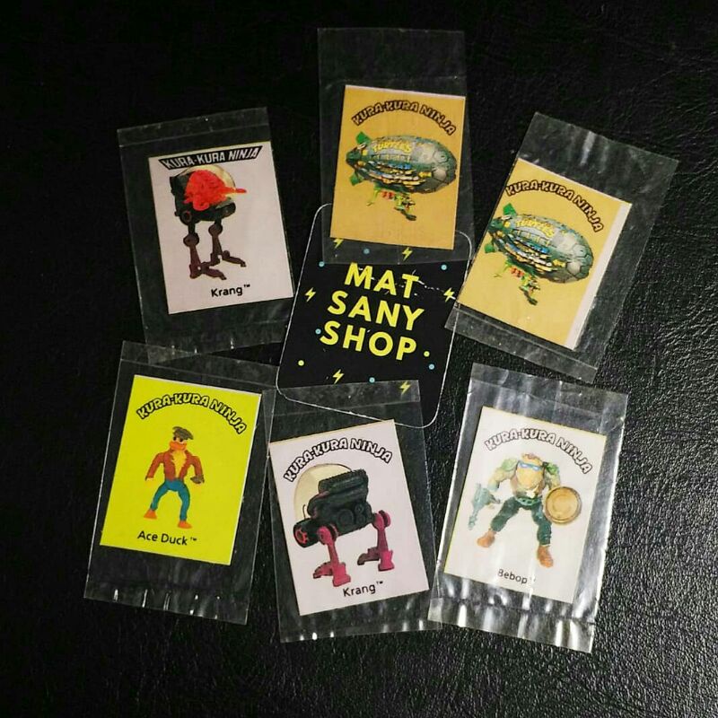

PAKET STIKER STICKER GAMBAR TEMPEL JADUL LAWAS VINTAGE KURA KURA NINJA TURTLES