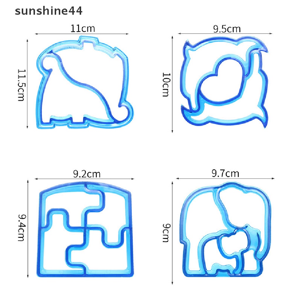 Sunshine DIY Sandwiches Cutter Mould Food Cutting Die Bread Mold Children Baking Tools .