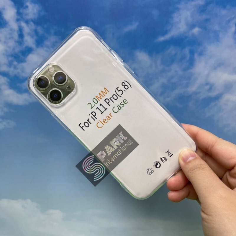 CLEAR CASE IPH 11PRO SOFTCASE TPU 2.0MM IPH 11 PRO PROMO SEN