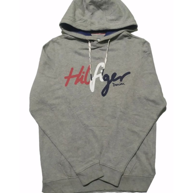 Hoodie Tommy Hilfiger Big Spell Denim Second Original Brand