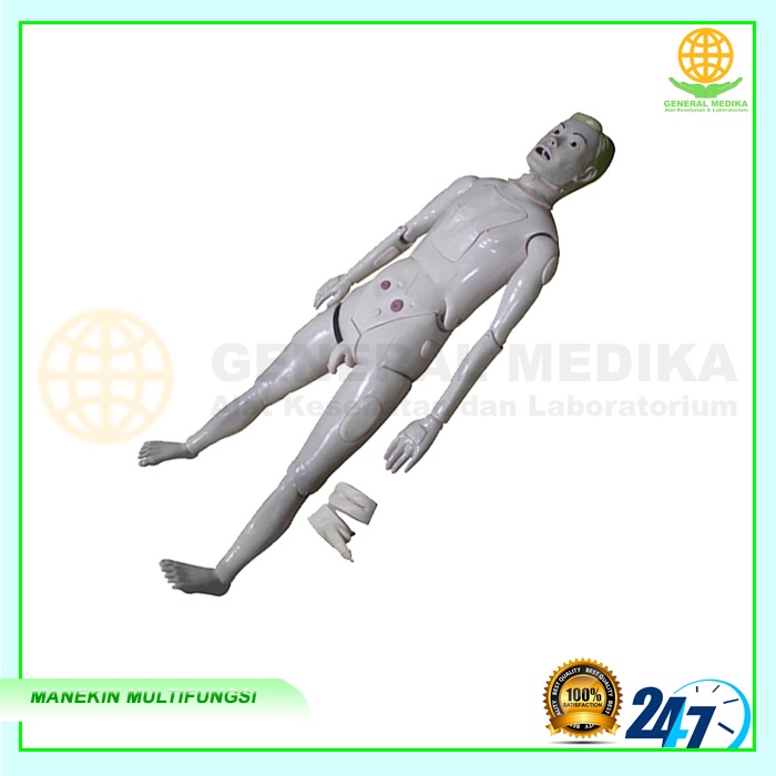 Manekin Keperawatan Full Body Nursing Multifungsi | 2 Kelamin