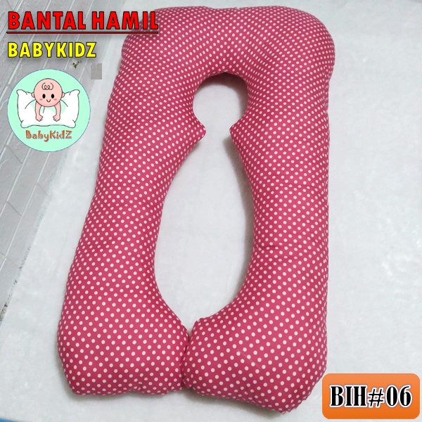 Bantal Ibu Hamil Bantal Penyangga Perut Bantal Tidur Hamil Motif Karakter Lucu