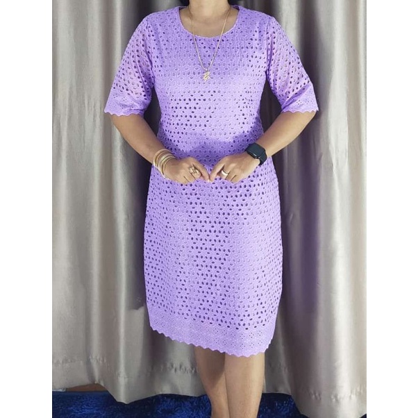 dress katun bolong