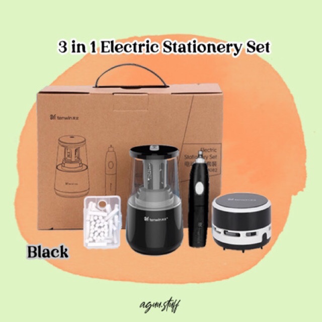 

RAUTAN PENGHAPUS 3in1 ELECTRIC AUTOMATIC STATIONARY SET SCHOOL FROM HOME