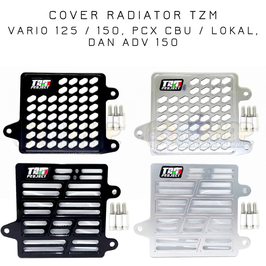 Cover Radiator CNC TZM Vario 150 / 125 PCX Lokal ADV | Shopee Indonesia