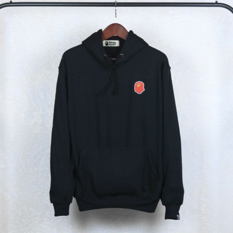 Jaket Hoodie Bape Logo Unisex