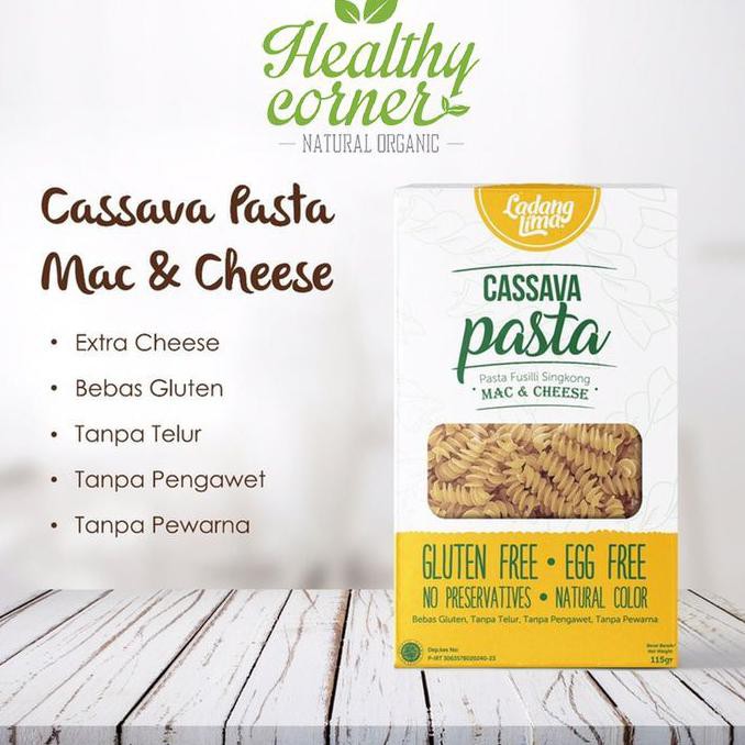 

Gluten Free Cassava Mac Cheese Pasta Singkong 115 gr - Ladang Lima CUCI GUDANG