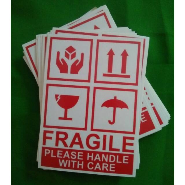 Jual Sticker Fragile / Stiker Anti Pecah | Shopee Indonesia