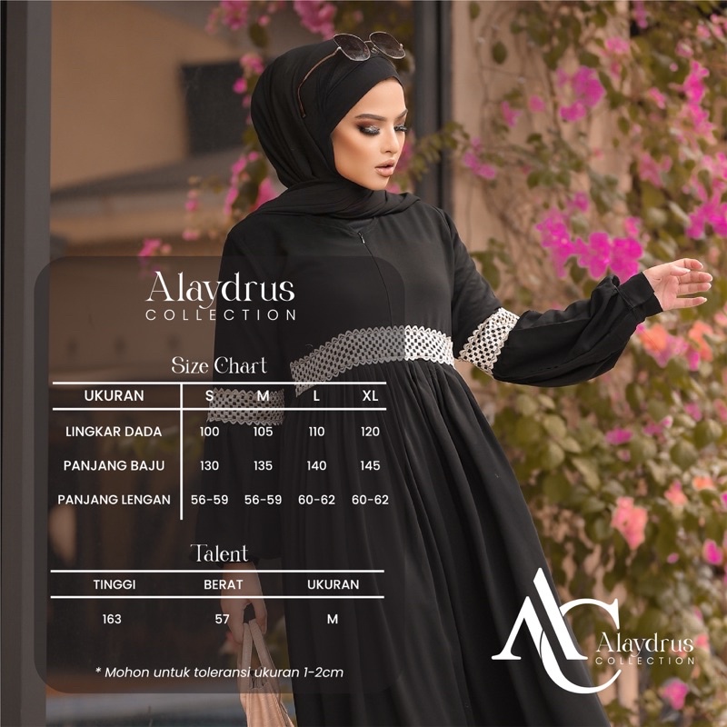 Abaya Gamis Dress Maxi Abaya Saudi 766