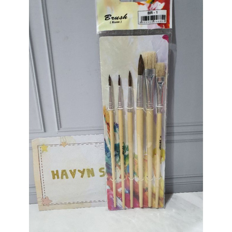 CAT AIR/KUAS/PALET PIRING CAT-KUAS 1 set