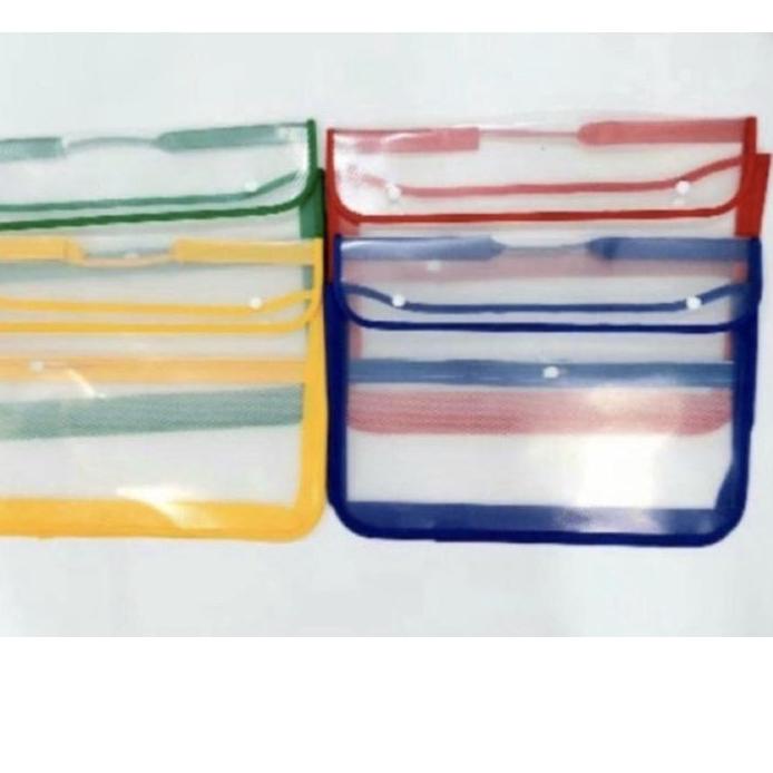 

ORD❄ 6pcs school bag plastik kancing 2 map plastik kancing 2 Banyak Peminat