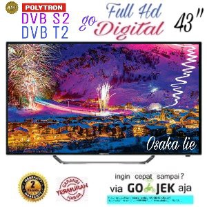 Unik  TV LED GO DIGITAL PLD 43S863 43 INCH DVB S2 DVB T2  Limited