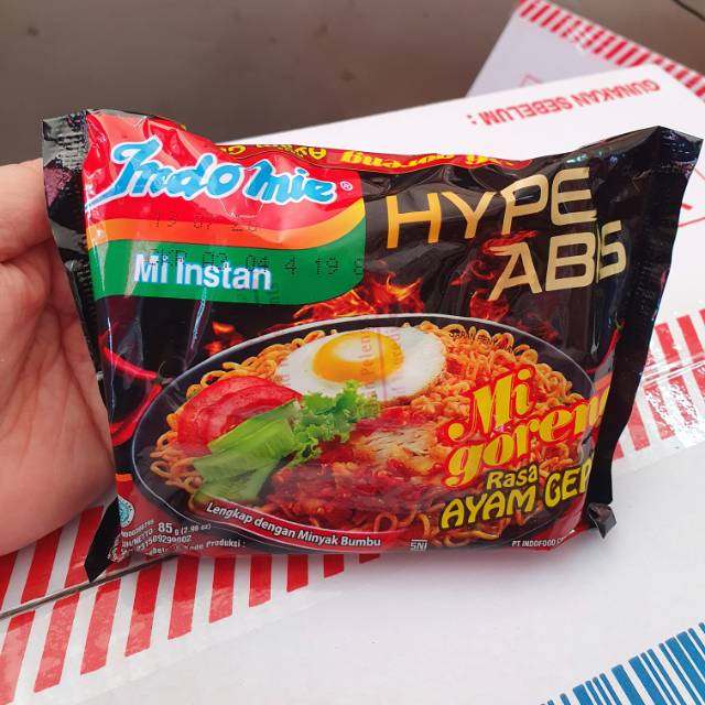 

Indomie ayam geprek