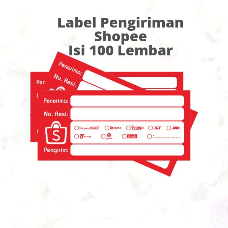 

Label pengiriman olshop