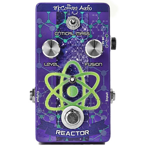 MC CAFFREY AUDIO REACTOR COMPRESSOR EFFECT PEDAL