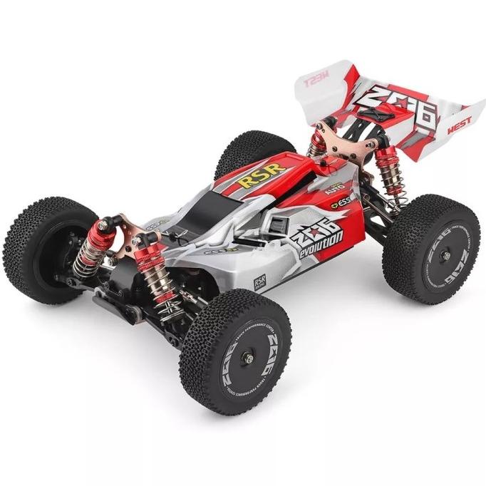 WL Toys 144001 RC Car HSP Buggy 4WD 1/14 60km/h Metal Chassis RTR