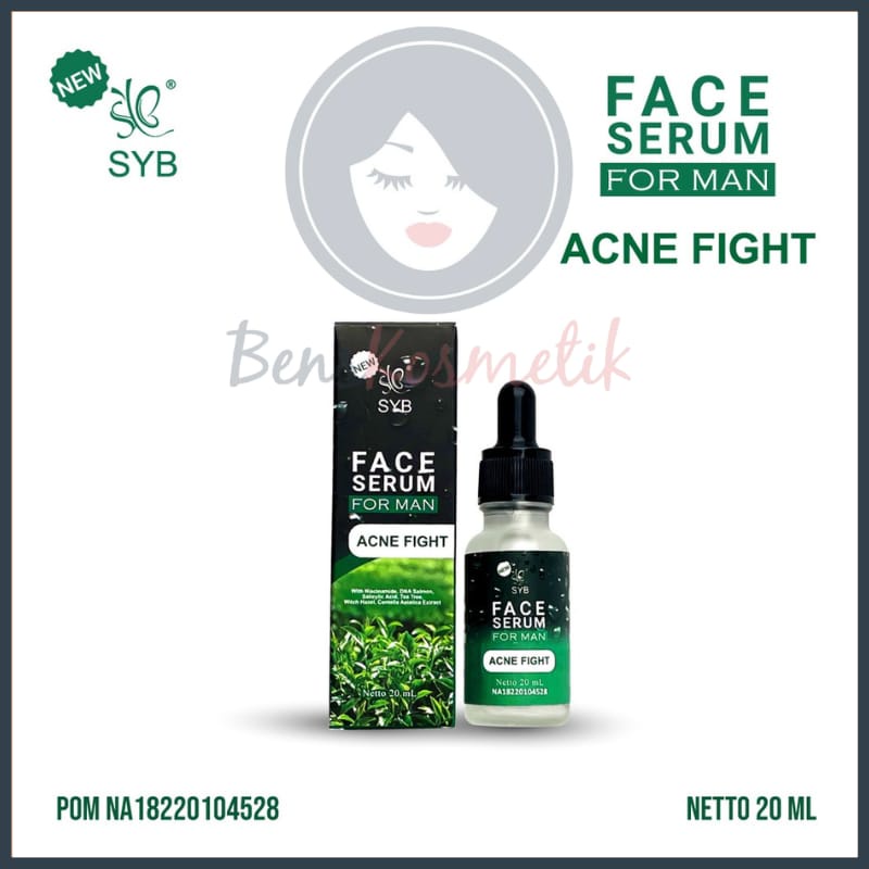 NEW SYB ACNE FIGHT FACE SERUM FOR MAN BPOM