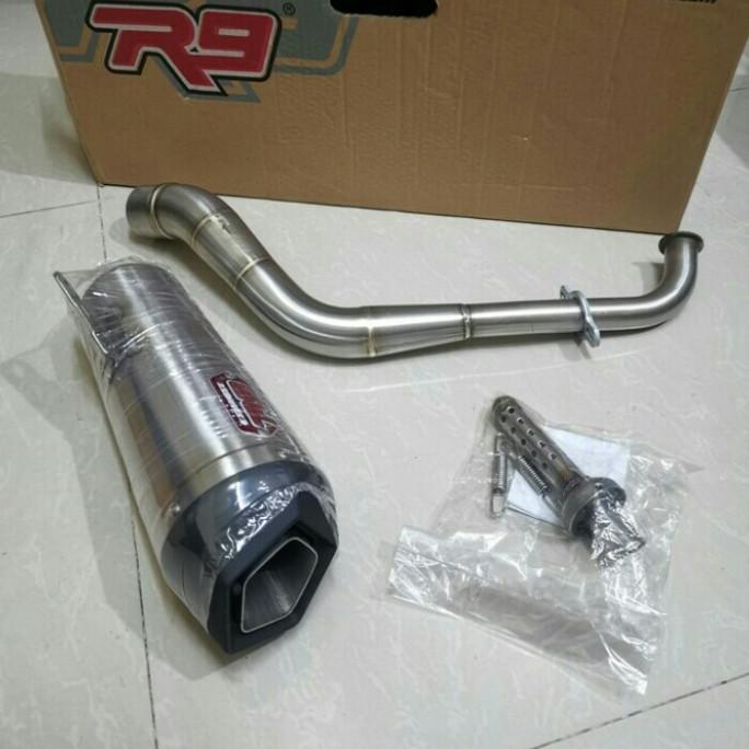 Knalpot R9 Pcx 150 New Alpha series Knalpot pcx 150 Lokal R9 New Alpha acau11 Segera Dapatkan