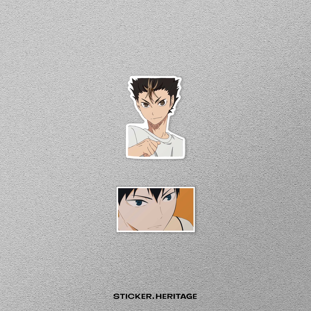 STIKER ANIME HAIKYU POSTER ANIME Laptop Waterproof DIY HP motor helm mobil ipad table