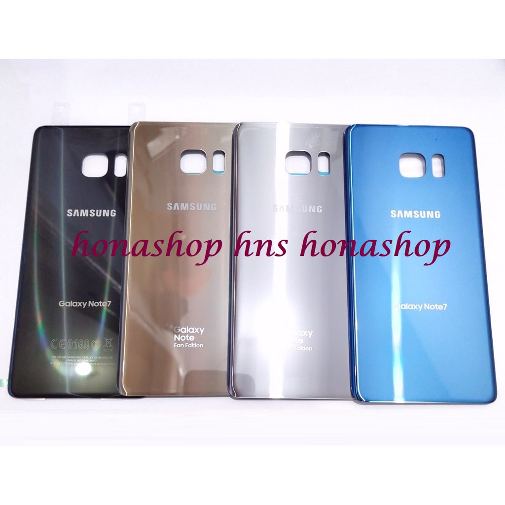 BACKDOOR BACK COVER CASING SAMSUNG GALAXY NOTE 7 / FE TUTUPAN BATERAI