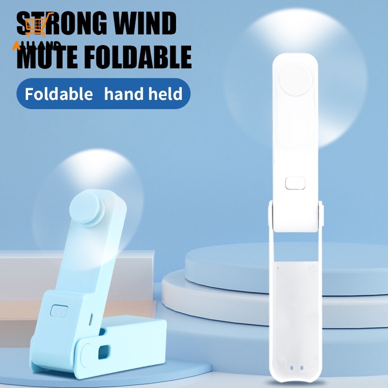 Kipas Angin Mini Portable 1200mAh Charge USB Mini Fan