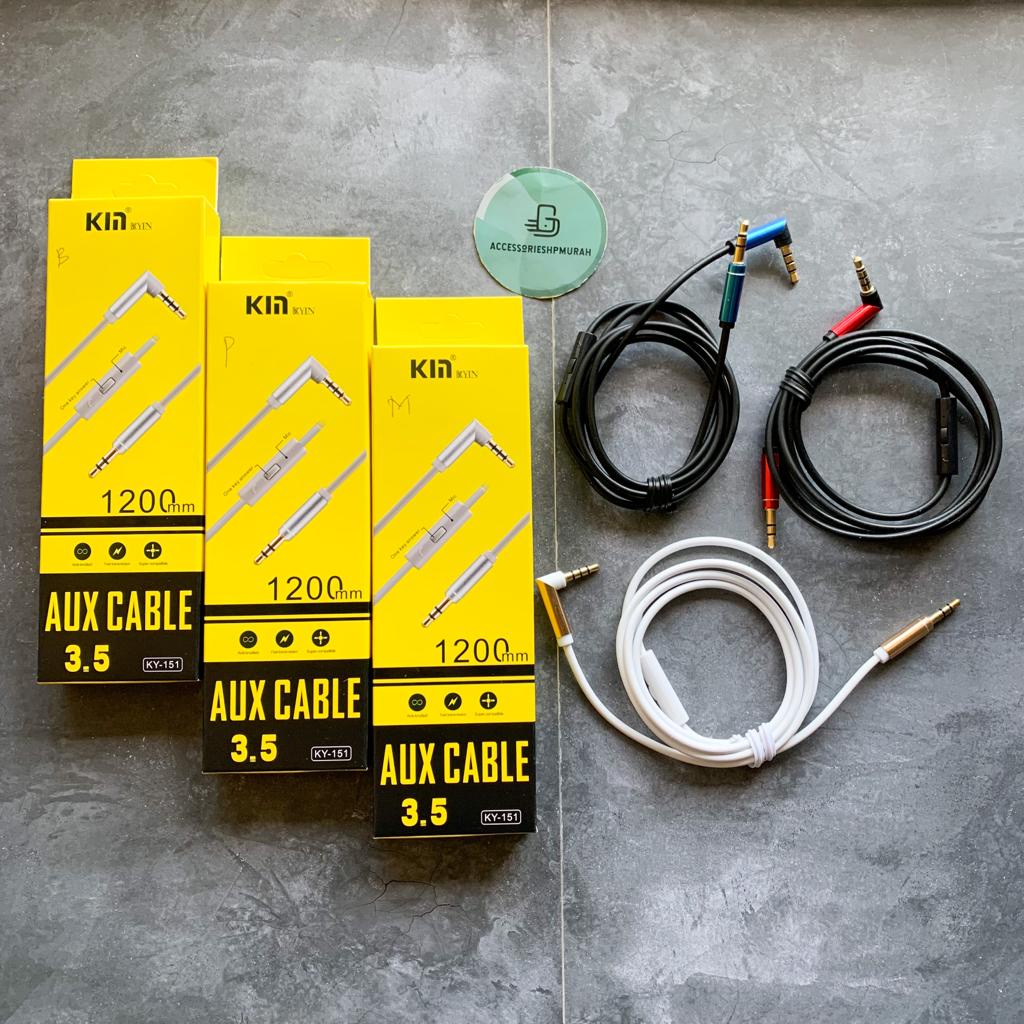 KABEL AUX KY151 (ADA MIC)