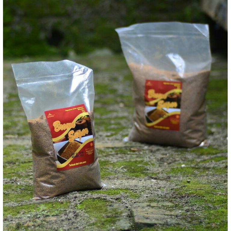 

HG Bronsu Brown sugar Palm Sugar Gula semut aren Organik kering Oven