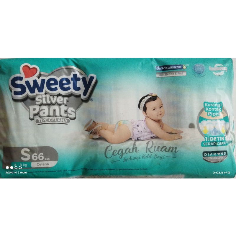 sweety gold silver bronzen - happy nappy - huggies S M L XL XXL