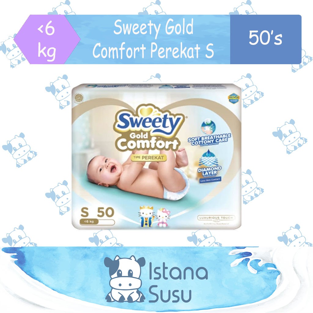 Sweety Gold Comfort Popok Perekat