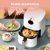 Mecoo air fryer digital low watt 4.5 - 5.5L penggorengan tanpa minyak