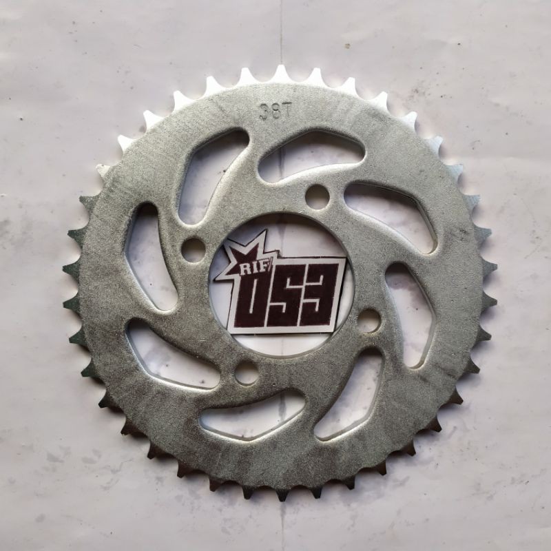 gear belakang shogun smash satria fu 38 T